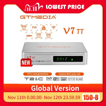 2020 NEW GTMEDIA V7 TT DVB-T2 DVB-S Digital Wifi TV Box Receiver USB PVR Ready Support multi PLP Support USB PVR
2020 NEW GTMEDIA V7 TT DVB-T2 DVB-S Digital Wifi TV Box Receiver USB PVR Ready Support multi PLP Support USB PVR