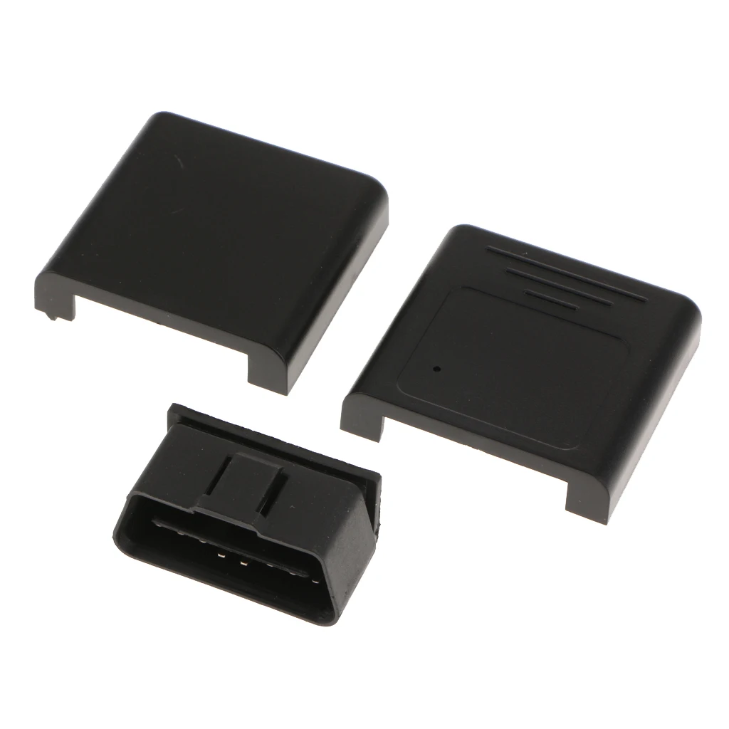Plastic DIY 16 Pin Male Shell Fabricated Terminals Board Connector Plug Plastic DIY 16 Pin Male Shell Fabricated Terminals Board Connector Plug