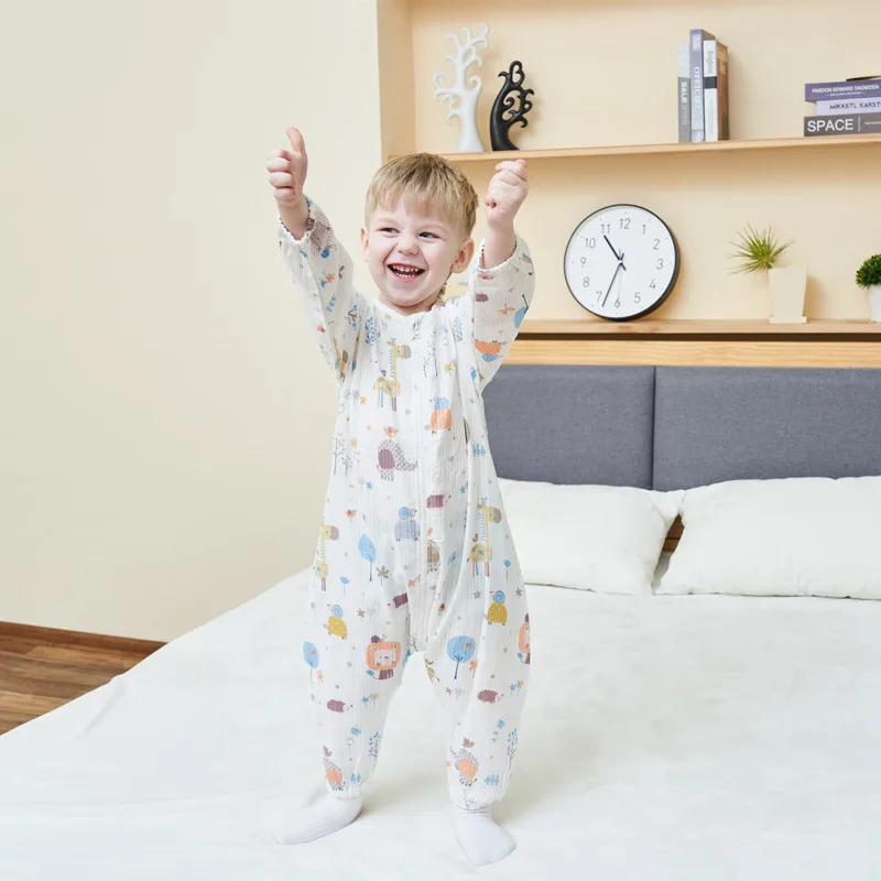 WizInfant Baby Pure Cotton Sleeping Bag Long Sleeve Winter Cartoon Split Leg Detachable Sleeve Thick Warm Fit 0~6 Year Baby
WizInfant Baby Pure Cotton Sleeping Bag Long Sleeve Winter Cartoon Split Leg Detachable Sleeve Thick Warm Fit 0~6 Year Baby