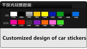 Car sticker customization private design and production of car exterior decoration stickers graffiti
Car sticker customization private design and production of car exterior decoration stickers graffiti
