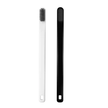 2pcs Toothbrushes Set Adult Toothbrush Simple Couple Household Reusable Soft Bristles High Density Bamboo Charcoal Oral Care
2pcs Toothbrushes Set Adult Toothbrush Simple Couple Household Reusable Soft Bristles High Density Bamboo Charcoal Oral Care