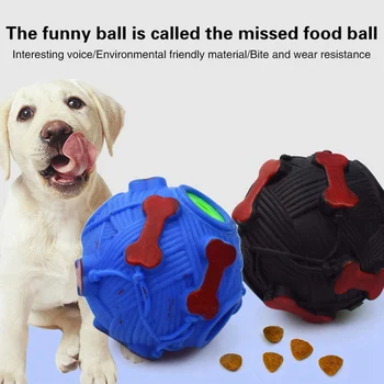 Pet Dog Squeaky Ball Toys Funny Interactive Elasticity Ball Chew Toy For Dog Tooth Clean Ball Of Food Extra-tough Rubber Ball
Pet Dog Squeaky Ball Toys Funny Interactive Elasticity Ball Chew Toy For Dog Tooth Clean Ball Of Food Extra-tough Rubber Ball