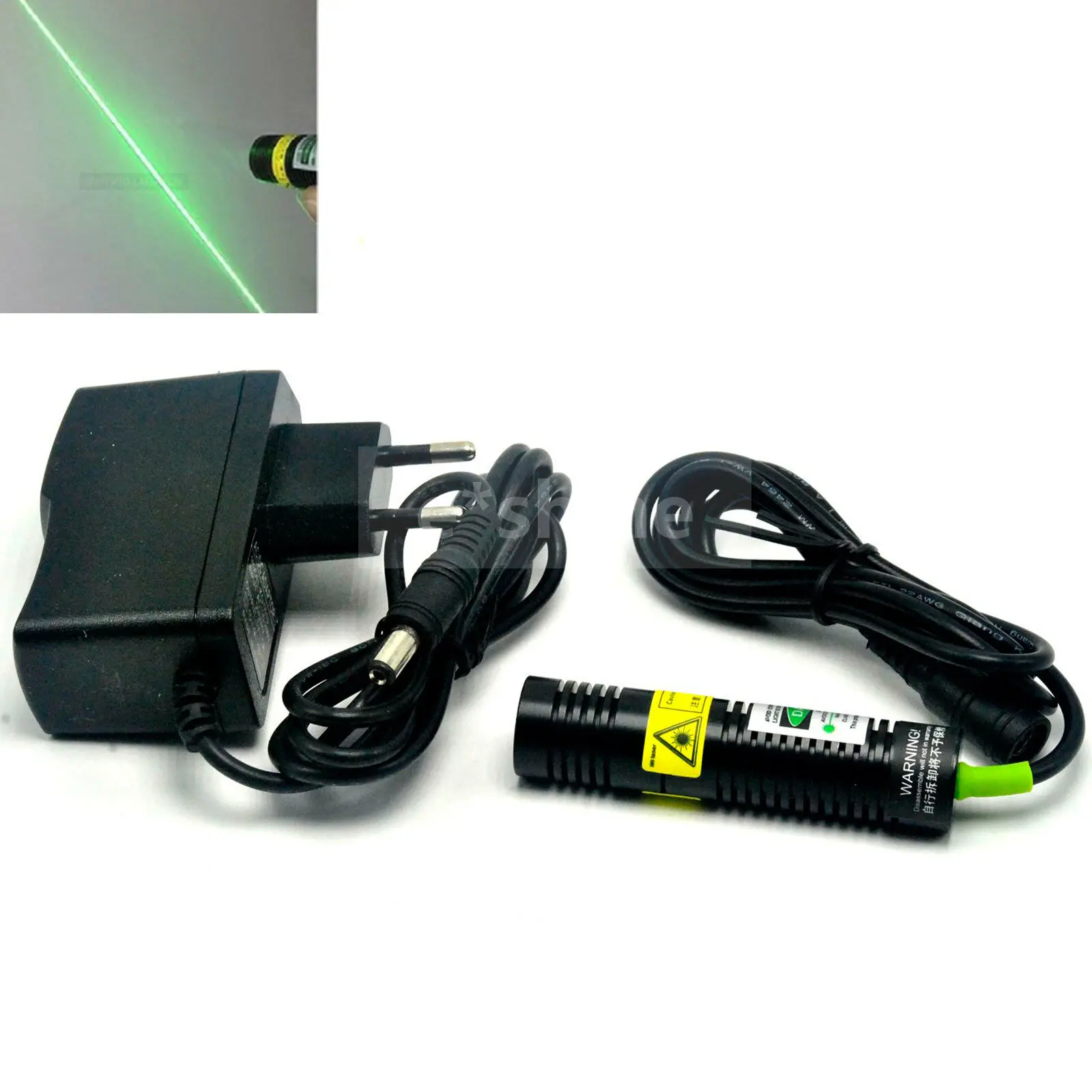5VDC High Power 50mw 532nm Line Green Laser Diode Module & k9 Glass Lens 18mmx75mm
5VDC High Power 50mw 532nm Line Green Laser Diode Module & k9 Glass Lens 18mmx75mm
