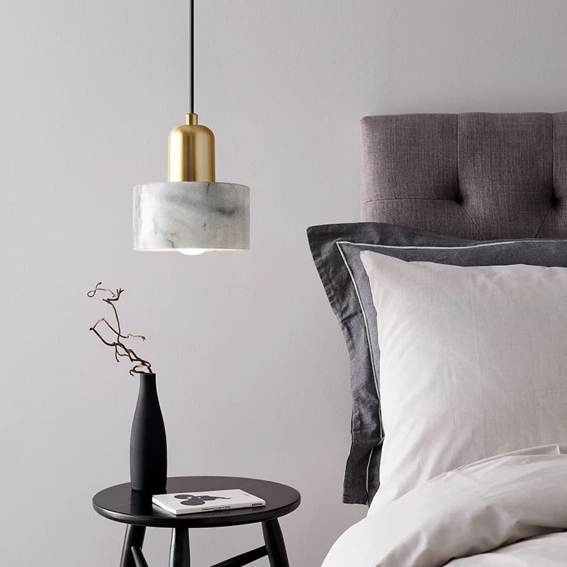 New Nordic Bedroom Beside Pendent lights Round Marble Simple Modern Luxury Pendent lamp Restaurant Bar Living Room Pendent Light
New Nordic Bedroom Beside Pendent lights Round Marble Simple Modern Luxury Pendent lamp Restaurant Bar Living Room Pendent Light