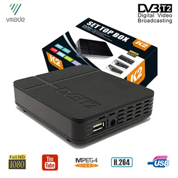Vmade DVB-T2 DVB-T Full HD 1080P Digital Terrestrial Receiver Support MPEG-4/2 H.264 Youtube PVR 3D Standard TV Set-Top Box
Vmade DVB-T2 DVB-T Full HD 1080P Digital Terrestrial Receiver Support MPEG-4/2 H.264 Youtube PVR 3D Standard TV Set-Top Box