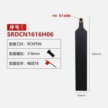 TURNING TOOL SRDCN1616H06/ tool holder Turning tool bar for RCGX0803MO-LH YD101/SEET12T3-DR YBC301
TURNING TOOL SRDCN1616H06/ tool holder Turning tool bar for RCGX0803MO-LH YD101/SEET12T3-DR YBC301