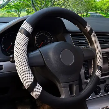 Universal Breathable Anti-Slip Car Steering Cover Auto Steering-wheel Protection Cover Four Seasons Steering Wheel Cover
Universal Breathable Anti-Slip Car Steering Cover Auto Steering-wheel Protection Cover Four Seasons Steering Wheel Cover