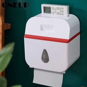 ONEUP Portable Toilet Paper Holder Double Layer Waterproof Tissue Box Creative Punch Free Storage Box Bathroom Accessories Sets
ONEUP Portable Toilet Paper Holder Double Layer Waterproof Tissue Box Creative Punch Free Storage Box Bathroom Accessories Sets