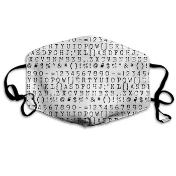 Winter Norse Warmer, Comfortable Two Layer Black White Alphabets Numbers Type Anti Dust Face Mask Cover Mouth for Adults and
Winter Norse Warmer, Comfortable Two Layer Black White Alphabets Numbers Type Anti Dust Face Mask Cover Mouth for Adults and