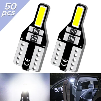 100PCS T10 W5W LED Bulb For Car Interior Lighting Reading Dome Door Courtesy Trunk Side Lights 194 168 Auto Lamp 12V 6000K White
100PCS T10 W5W LED Bulb For Car Interior Lighting Reading Dome Door Courtesy Trunk Side Lights 194 168 Auto Lamp 12V 6000K White