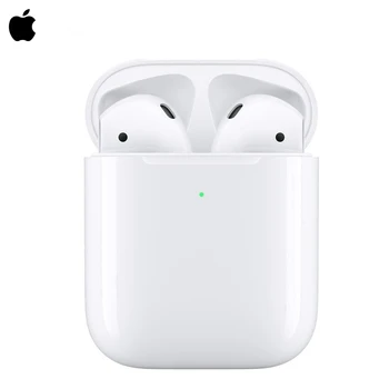Apple AirPods 2nd Original Air Pods Bluetooth Headset with Wireless Charging Case for iPhone iPad MacBook iPod Apple Watch
Apple AirPods 2nd Original Air Pods Bluetooth Headset with Wireless Charging Case for iPhone iPad MacBook iPod Apple Watch