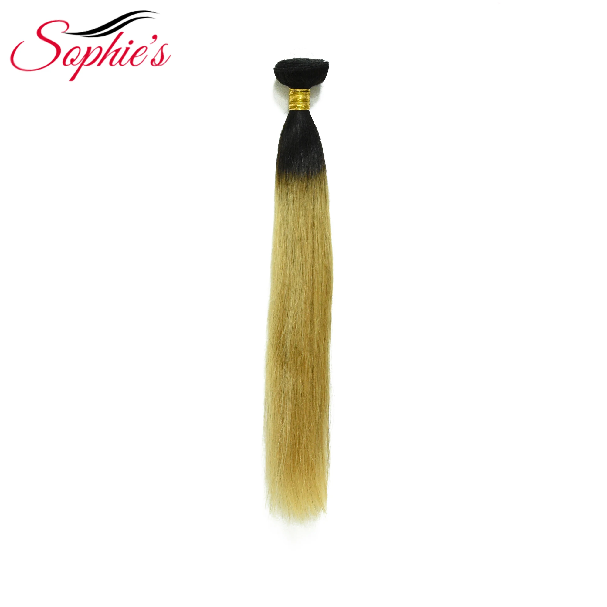 Sophie's Pre-colored Ombre T1B/27 Color Hair Brazilian Human Hair 1 Bundles Non-Remy Straight Hair Sew In Hair Extensions
Sophie's Pre-colored Ombre T1B/27 Color Hair Brazilian Human Hair 1 Bundles Non-Remy Straight Hair Sew In Hair Extensions