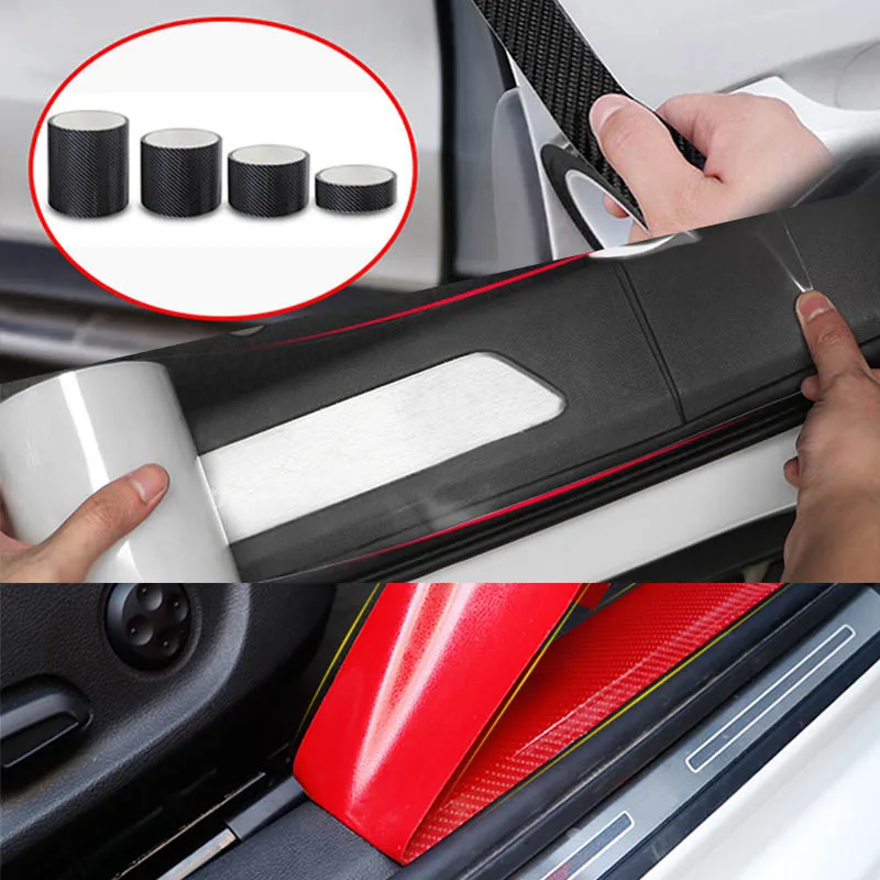 5D Carbon Nano Glue 3/5/10M Car Sticker Protector Film Door Edge Protective Trunk Sill Full Body Sticker External Auto Accessory
5D Carbon Nano Glue 3/5/10M Car Sticker Protector Film Door Edge Protective Trunk Sill Full Body Sticker External Auto Accessory