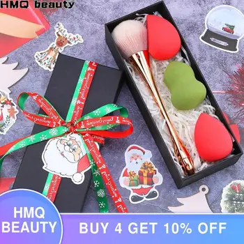 Christmas Gift Box Makeup Sponge Water Drop Shape Soft Makeup Brush Blush Foundation Puff Mixed Cosmetics Beauty Product Tool
Christmas Gift Box Makeup Sponge Water Drop Shape Soft Makeup Brush Blush Foundation Puff Mixed Cosmetics Beauty Product Tool
