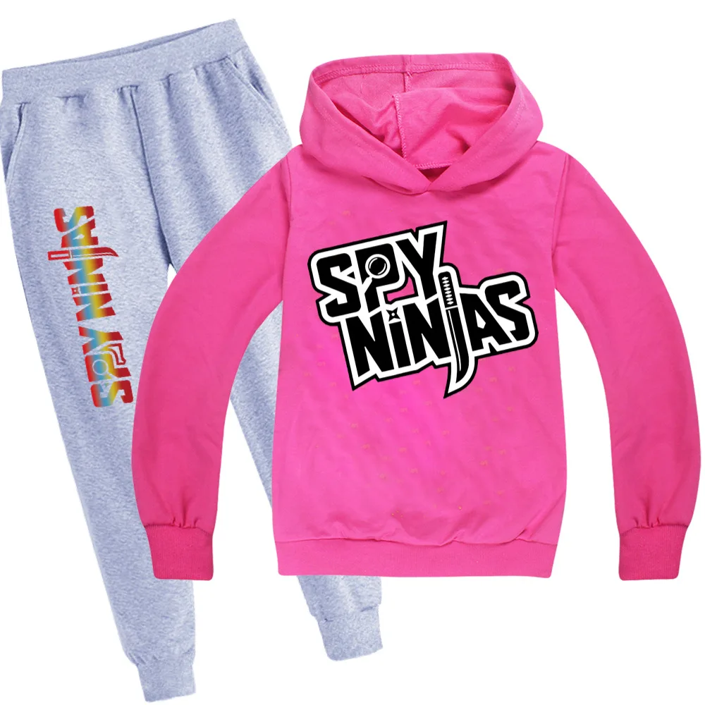 Hoodie Pants 2pcs Sets SPY NINJA Spring Kids Printed Tracksuit Baby Clothing Sets Toddler Girl Outfits 2021 Boys Streetwear 
Hoodie Pants 2pcs Sets SPY NINJA Spring Kids Printed Tracksuit Baby Clothing Sets Toddler Girl Outfits 2021 Boys Streetwear