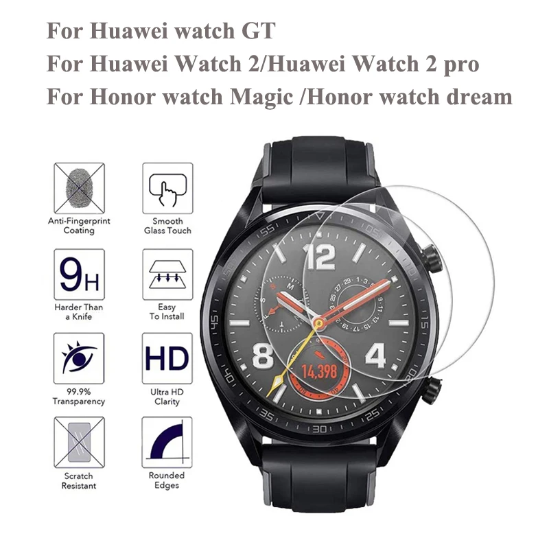 9H Tempered Glass for Huawei watch GT /Watch 2 pro for Honor watch Magic /dream HD Anti-Scratch Anti-Fingerprints Tempered Film
9H Tempered Glass for Huawei watch GT /Watch 2 pro for Honor watch Magic /dream HD Anti-Scratch Anti-Fingerprints Tempered Film