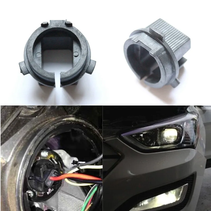 Автомобильный H7 HID базовый для Hyundai Genesis Coupe Veloster адаптер фар KIA K4 K5 держателя