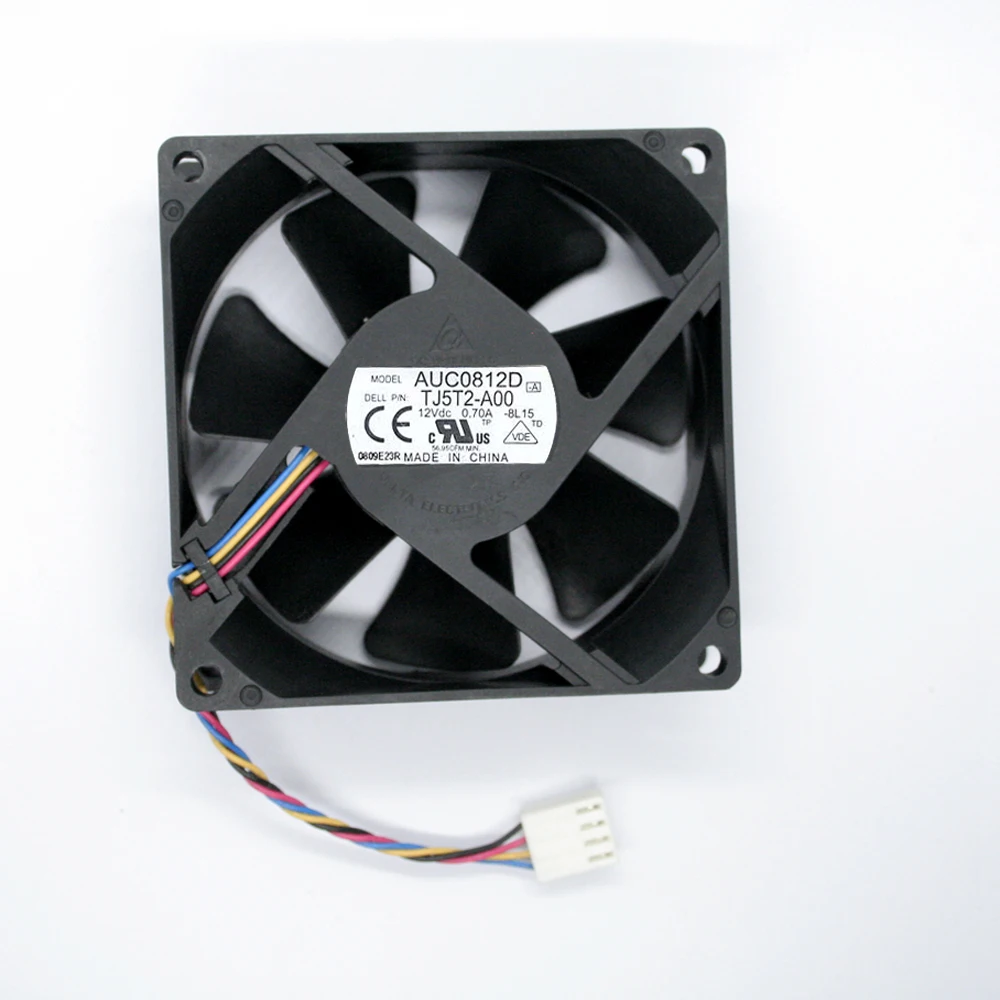Original DELTA AUC0812D 8025 8cm DC 12V 0.7A Four-wire PWM Speed Regulating Fan
Original DELTA AUC0812D 8025 8cm DC 12V 0.7A Four-wire PWM Speed Regulating Fan