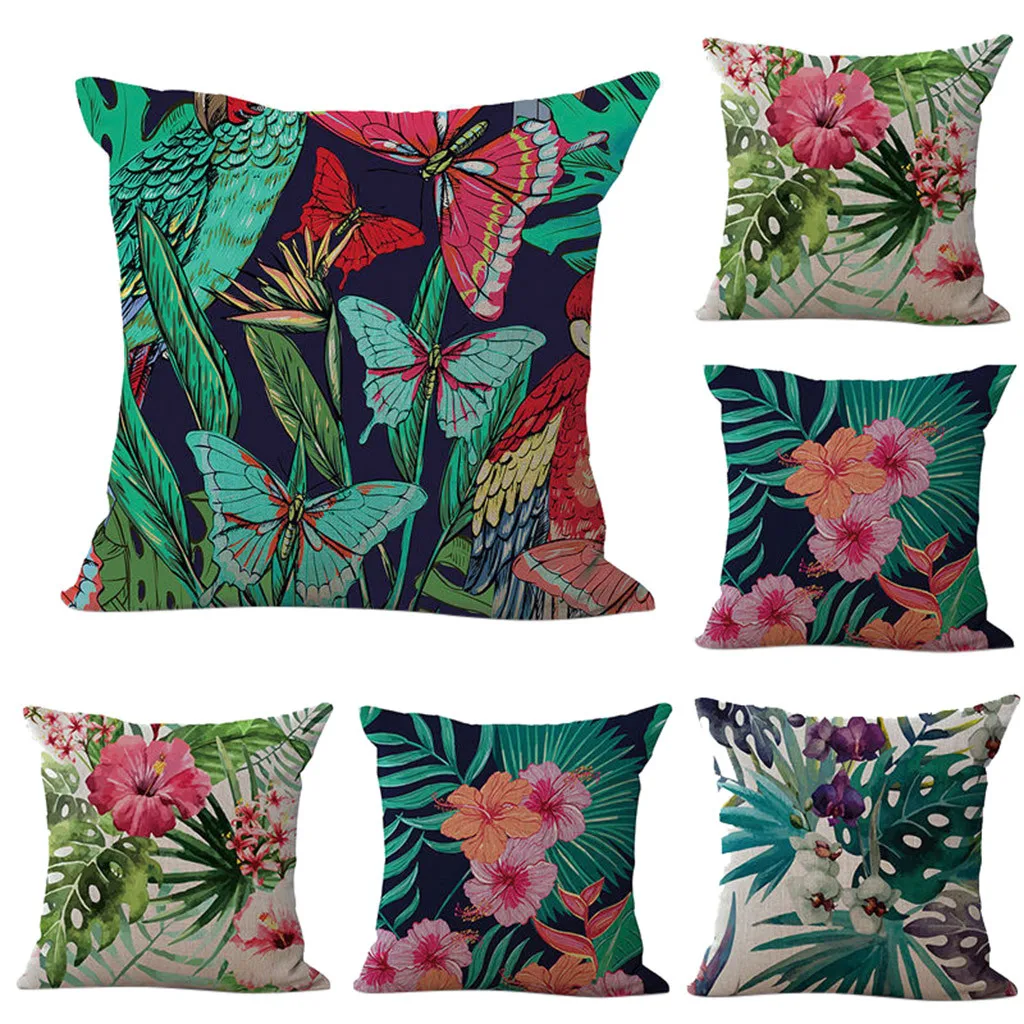 2019 45x45 cm New Classical Big Vintage Flower Tropical Leaves Waist Throw Pillow Case Durable Pillow Cover Home #45
2019 45x45 cm New Classical Big Vintage Flower Tropical Leaves Waist Throw Pillow Case Durable Pillow Cover Home #45