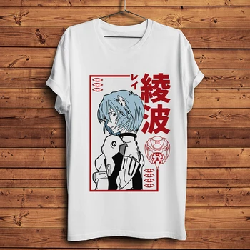 JAPAN anime Rei Ayanami Evangelion funny t shirt men new white casual short sleeve tshirt homme manga unisex streetwear t-shirt
JAPAN anime Rei Ayanami Evangelion funny t shirt men new white casual short sleeve tshirt homme manga unisex streetwear t-shirt
