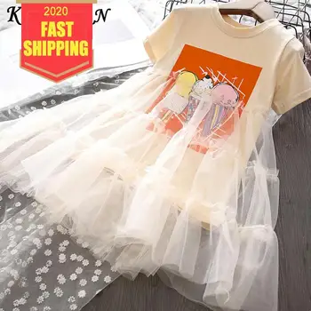 Keelorn Girls Summer Dresses Wedding Princess Dress Tulle Elegant Cute Print Children Clothing Short Sleeve Girls Kids Clothes
Keelorn Girls Summer Dresses Wedding Princess Dress Tulle Elegant Cute Print Children Clothing Short Sleeve Girls Kids Clothes