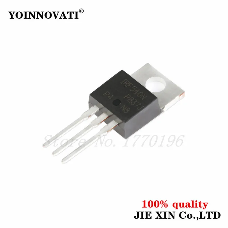 50 шт./лот IRF540NPBF IRF540N IRF540 MOSFET N-CH 100V 33A TO-220 лучшее качество.
50 шт./лот IRF540NPBF IRF540N IRF540 MOSFET N-CH 100V 33A TO-220 лучшее качество.