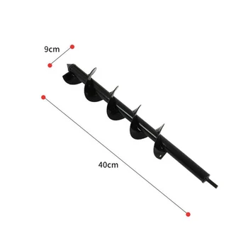 Seedling Drill Bit Black Non-slip Ground Gardening Tools Hole Earth auger
Seedling Drill Bit Black Non-slip Ground Gardening Tools Hole Earth auger