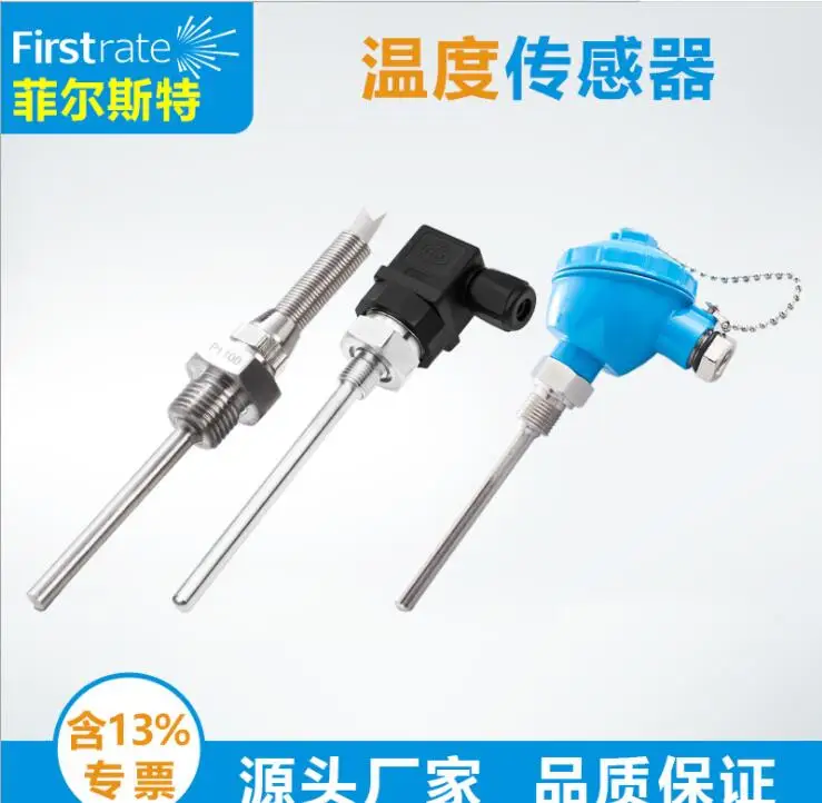 Temperature Sensor Pt100/Pt1000 for Hydraulic Water Supply and Air Conditioning System of Liquid Temperature Transmitter Pipelin
Temperature Sensor Pt100/Pt1000 for Hydraulic Water Supply and Air Conditioning System of Liquid Temperature Transmitter Pipelin