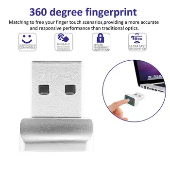 LISM Security Key Reader Laptop Office PC Sensor Mini Fingerprint Scanner Capturing USB Interface Home Computer
LISM Security Key Reader Laptop Office PC Sensor Mini Fingerprint Scanner Capturing USB Interface Home Computer