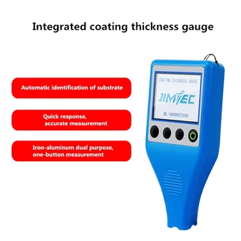 JT668 Car Paint Coating Thickness Gauge Auto Metal Matrix LCD Integrated Coating Thickness Tester Meter 0-2000um Fe & NFe Probe
JT668 Car Paint Coating Thickness Gauge Auto Metal Matrix LCD Integrated Coating Thickness Tester Meter 0-2000um Fe & NFe Probe