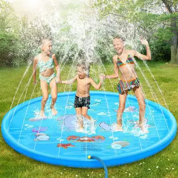 Lawn Games Pad Play Summer 100/150/170cm PVC Mat Swiming Pool Inflatable Spray Water Cushion Play Water Mat Game Family
Lawn Games Pad Play Summer 100/150/170cm PVC Mat Swiming Pool Inflatable Spray Water Cushion Play Water Mat Game Family