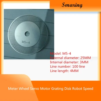 Photoelectric EncoderM5-4 Meter Wheel Servo Motor Grating Disk Robot Speed Measuring Disk M5-4 Kit Chain Robotic Car Accessory
Photoelectric EncoderM5-4 Meter Wheel Servo Motor Grating Disk Robot Speed Measuring Disk M5-4 Kit Chain Robotic Car Accessory