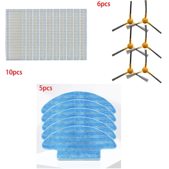 Side Brushes+Filters+Rags For NEATSVOR V392 Brushes Vacuum Cleaner Parts Accessories Replacement Filter Side Roll Brush New
Side Brushes+Filters+Rags For NEATSVOR V392 Brushes Vacuum Cleaner Parts Accessories Replacement Filter Side Roll Brush New