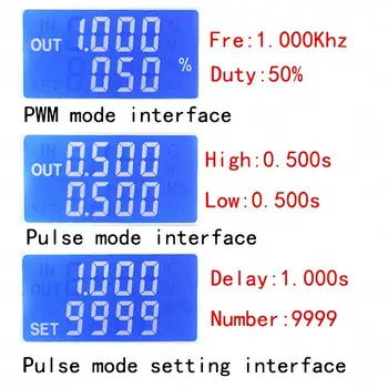 Adjustable 0-100% PWM Frequency duty ratio pulse DC Motor Speed Controller LED Dimmer Solenoid valve Delay start load ZK-PP2
Adjustable 0-100% PWM Frequency duty ratio pulse DC Motor Speed Controller LED Dimmer Solenoid valve Delay start load ZK-PP2
