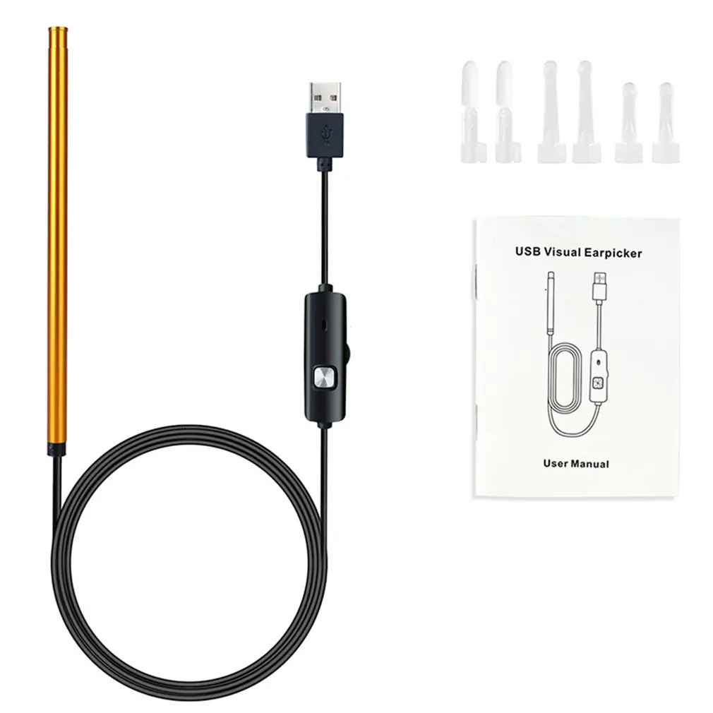 Ear Cleaning Endoscope Diagnostic Tool Ear Cleaner 5.5mm 0.3MP Mini PC Camera Ear to Otoscope Borescope Tool
Ear Cleaning Endoscope Diagnostic Tool Ear Cleaner 5.5mm 0.3MP Mini PC Camera Ear to Otoscope Borescope Tool