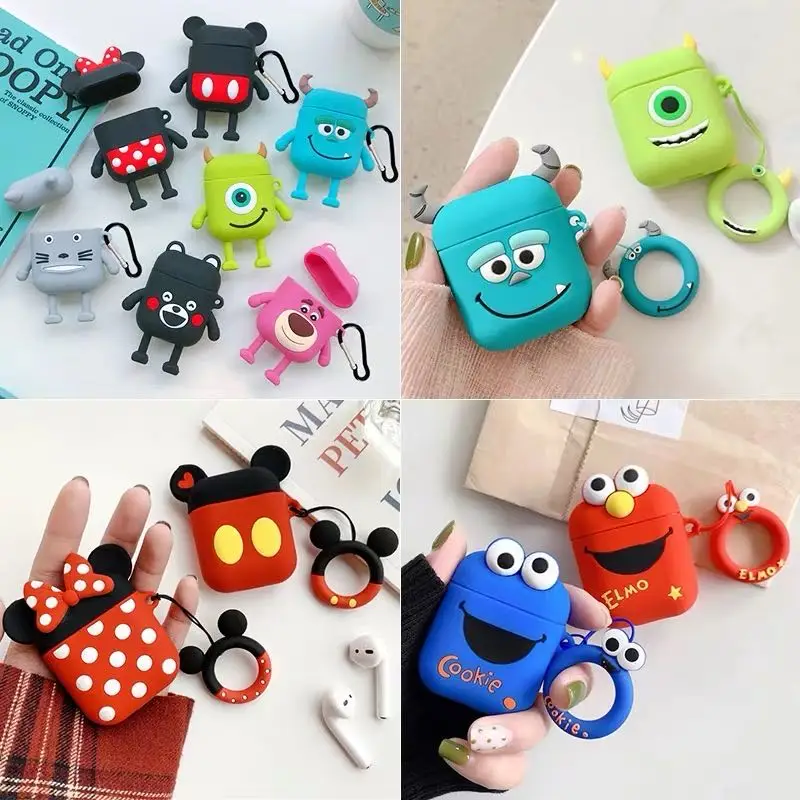 Cxd Gift 3D Cartoon Wireless Earphone Case for Apple AirPods 2 Silicone Charging Headphones Case for Airpods Bluetooth Earphone 
Cxd Gift 3D Cartoon Wireless Earphone Case for Apple AirPods 2 Silicone Charging Headphones Case for Airpods Bluetooth Earphone