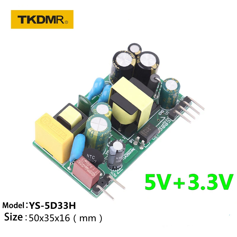 220V to 3.3V1A 1000mA 3.5W AC-DC Switch Supply Converter Step Down Module US