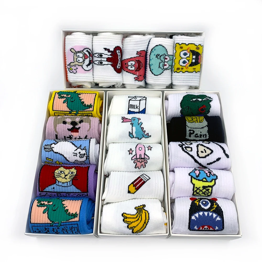 10 Pairs Ins Style Funny Animal Patterned Women Short Set Socks Cartoon Cotton Ankle Breathable Female Harajuku Cool Sox
10 Pairs Ins Style Funny Animal Patterned Women Short Set Socks Cartoon Cotton Ankle Breathable Female Harajuku Cool Sox