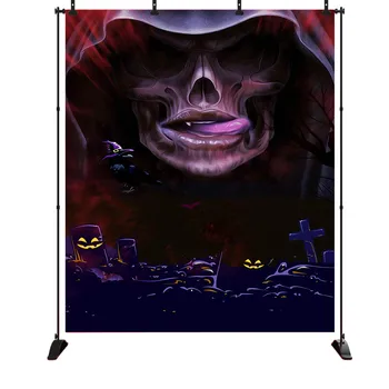 Halloween carnival photography background grim reaper cartoon cemetery Photo Booth Decor Background Props
Halloween carnival photography background grim reaper cartoon cemetery Photo Booth Decor Background Props