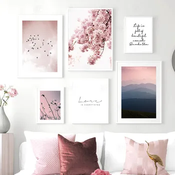 Cherry Blossoms Flower Sky Bird Quote HD Wall Art Canvas Painting Nordic Posters And Prints Wall Pictures For Living Room Decor
Cherry Blossoms Flower Sky Bird Quote HD Wall Art Canvas Painting Nordic Posters And Prints Wall Pictures For Living Room Decor