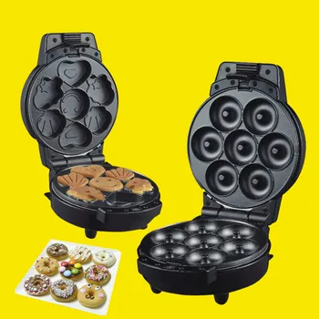 Multifunctional household mini cake machine donut electromechanical baking pan 2 in 1 interchangeable baking tray cake maker
Multifunctional household mini cake machine donut electromechanical baking pan 2 in 1 interchangeable baking tray cake maker