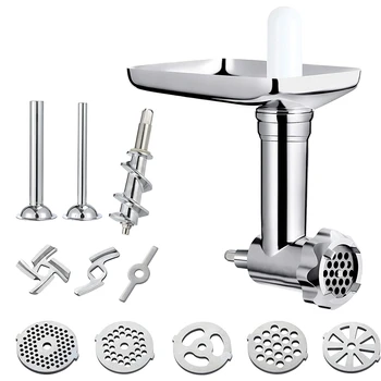 Durable Meat Grinder Accessories for KitchenAid Bench Mixers with Sausage Filling Tube/Food Processor Accessories
Durable Meat Grinder Accessories for KitchenAid Bench Mixers with Sausage Filling Tube/Food Processor Accessories