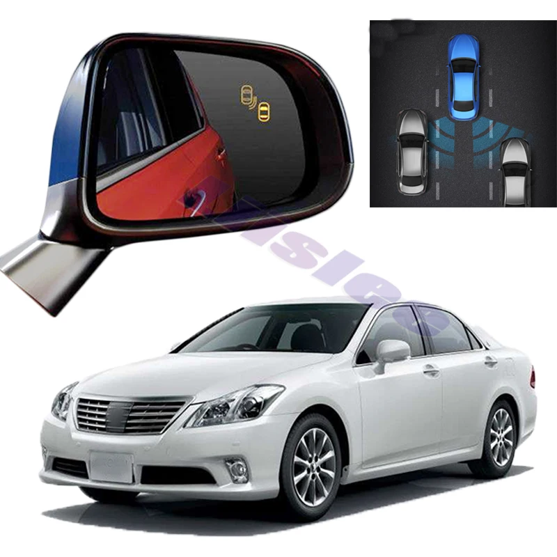 For TOYOTA Crown S200 2008 2009 2010 2011 2012 Car BSM BSD BSA Radar Warning Safety Driving Alert Mirror Detection Sensor
For TOYOTA Crown S200 2008 2009 2010 2011 2012 Car BSM BSD BSA Radar Warning Safety Driving Alert Mirror Detection Sensor