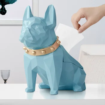 Black Dog Tissue Holder Craft for Kitchen Room Table Top Home Decor Modern Creative Geometric Dog Tissue Box Dog Figurine Resin
Black Dog Tissue Holder Craft for Kitchen Room Table Top Home Decor Modern Creative Geometric Dog Tissue Box Dog Figurine Resin