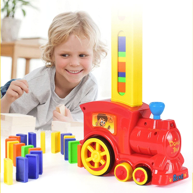 Puzzle Automatic Laying Domino Brick Train Car Set sound light kids Colorful Dominoes Blocks Game Toys Set Gift For Girl Boys
Puzzle Automatic Laying Domino Brick Train Car Set sound light kids Colorful Dominoes Blocks Game Toys Set Gift For Girl Boys
