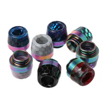 810 Snake Stainless Steel Resin Drip Tip Mushroom Drip Nozzle Mouthpiece for Atomizer Vape Tank Electronic Cigarette Accessories
810 Snake Stainless Steel Resin Drip Tip Mushroom Drip Nozzle Mouthpiece for Atomizer Vape Tank Electronic Cigarette Accessories