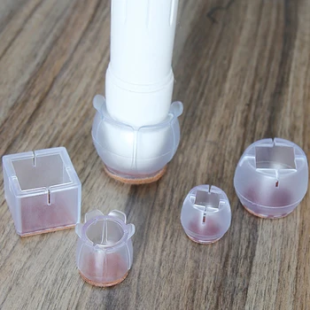 4pcs Silicone Rectangle Square Round Chair Leg Caps Feet Pads Furniture Table Covers Wood Floor Protectors
4pcs Silicone Rectangle Square Round Chair Leg Caps Feet Pads Furniture Table Covers Wood Floor Protectors