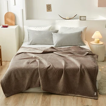 Thicken Quilted Flannel Throw Blanket Camel Coffee Green Fleece Bed Cover Blandets Blue Bedspreads Home Textile 150*200cm Queen
Thicken Quilted Flannel Throw Blanket Camel Coffee Green Fleece Bed Cover Blandets Blue Bedspreads Home Textile 150*200cm Queen