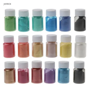 18 Color Cosmetic Grade Pearlescent Mica Powder Soap Makeup Art Colorant Epoxy Resin Dye Pearl Pigment Jewelry Making 10g
18 Color Cosmetic Grade Pearlescent Mica Powder Soap Makeup Art Colorant Epoxy Resin Dye Pearl Pigment Jewelry Making 10g