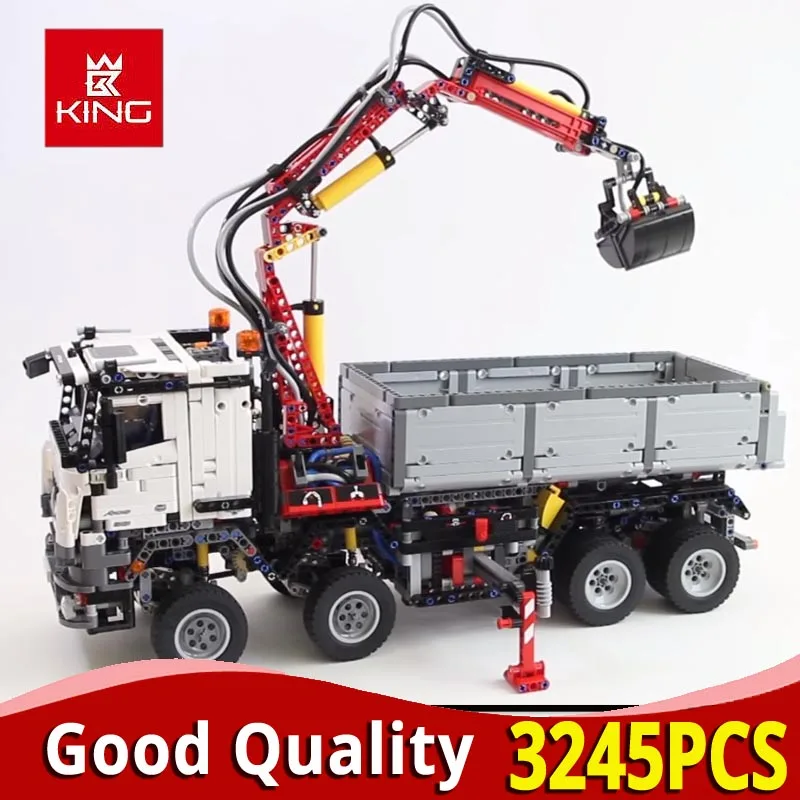 DHL Technic Series 20005 Motor Power truck model building blocks compatible with legoinglys 42043 car boy kids toys educational
DHL Technic Series 20005 Motor Power truck model building blocks compatible with legoinglys 42043 car boy kids toys educational